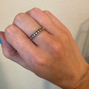 Beautiful Moon phases ring. 925 sterling silver stamped.
